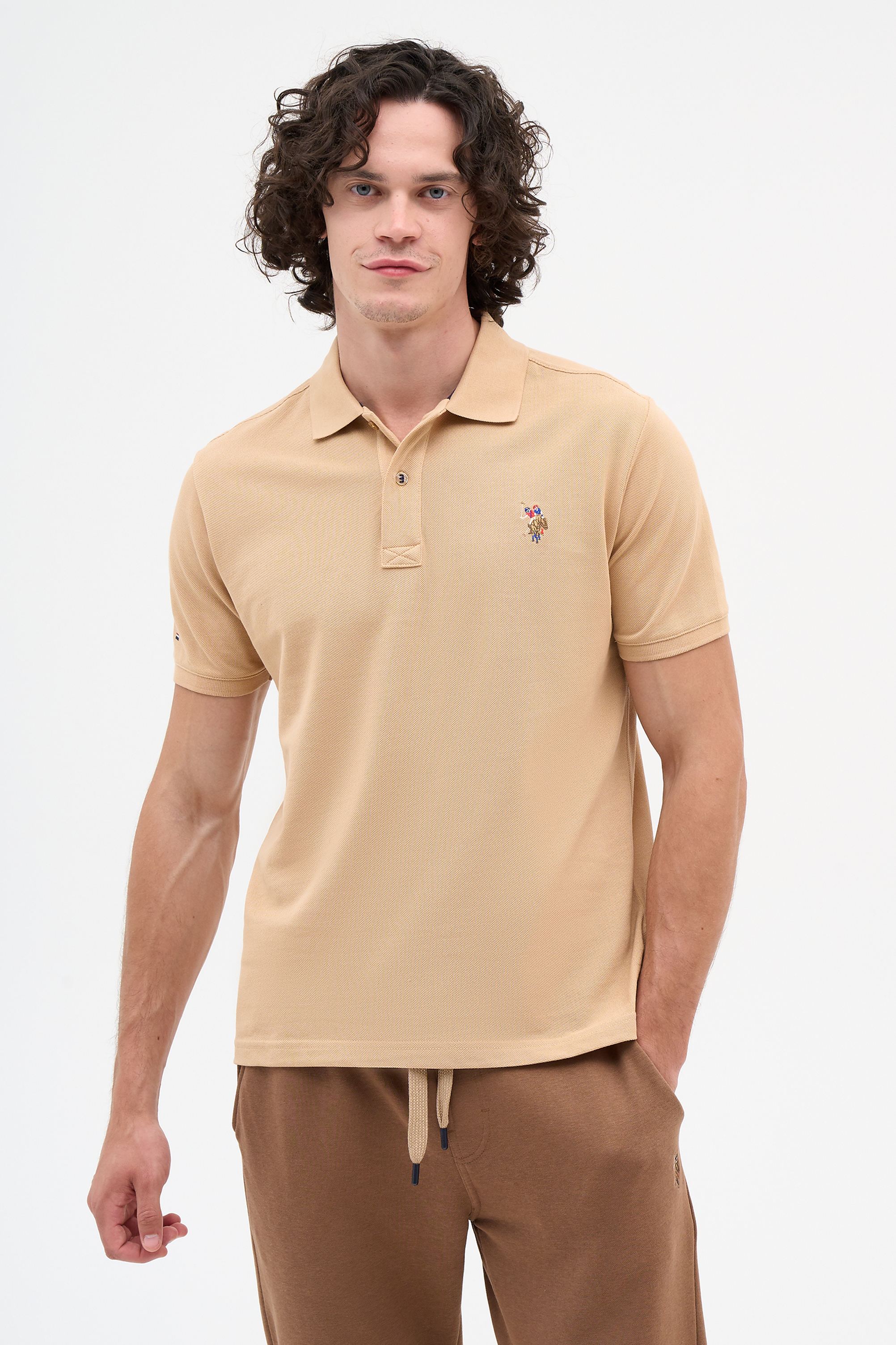 

Футболка мужская U.S. POLO Assn. G081SZ0110TP10IY023 бежевая XL, Бежевый, G081SZ0110TP10IY023
