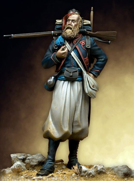 75-068PEG French Zouave, 1866-85