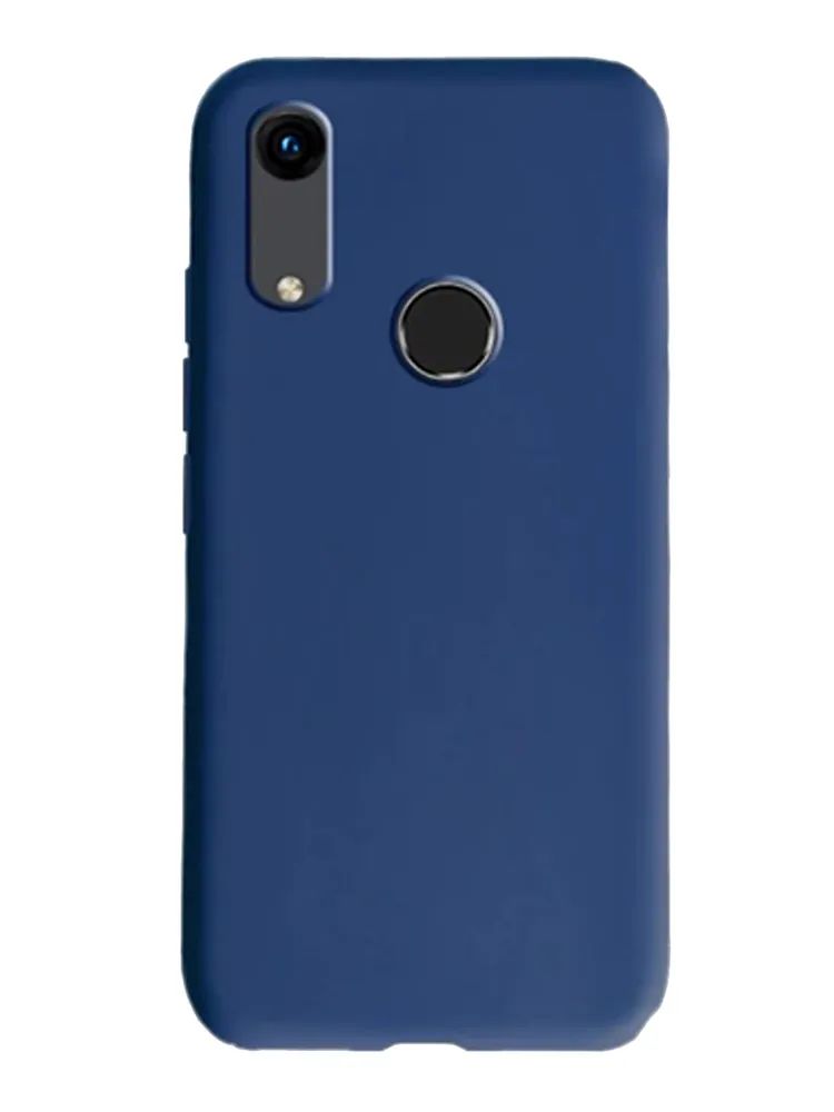 

Чехол матово силиконовый для Huawei Y6 2019/ Honor 8A Blue, Синий
