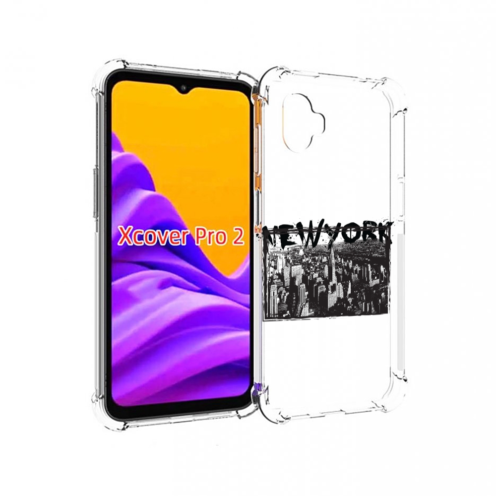 

Чехол MyPads че для Samsung Galaxy Xcover Pro 2, Прозрачный, Tocco