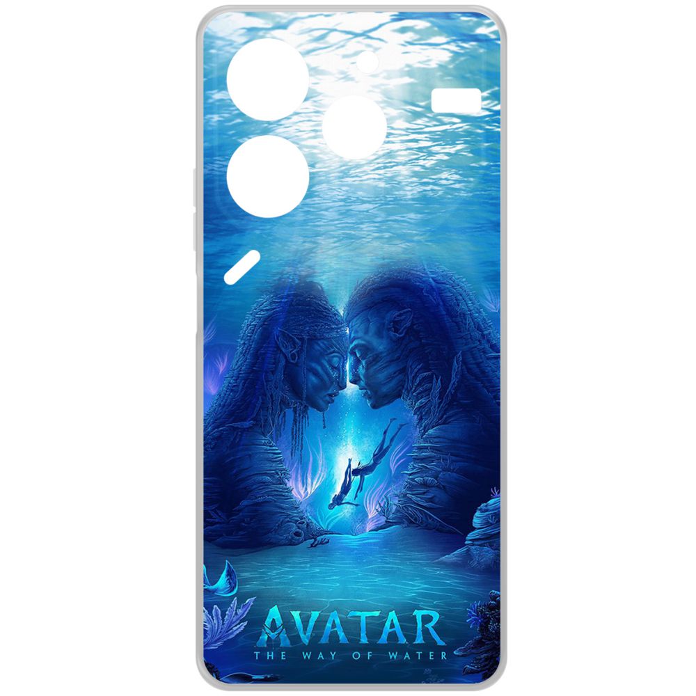 

Чехол-накладка Krutoff Clear Case Аватар - Рифы для Tecno Pova 6 Neo, Прозрачный