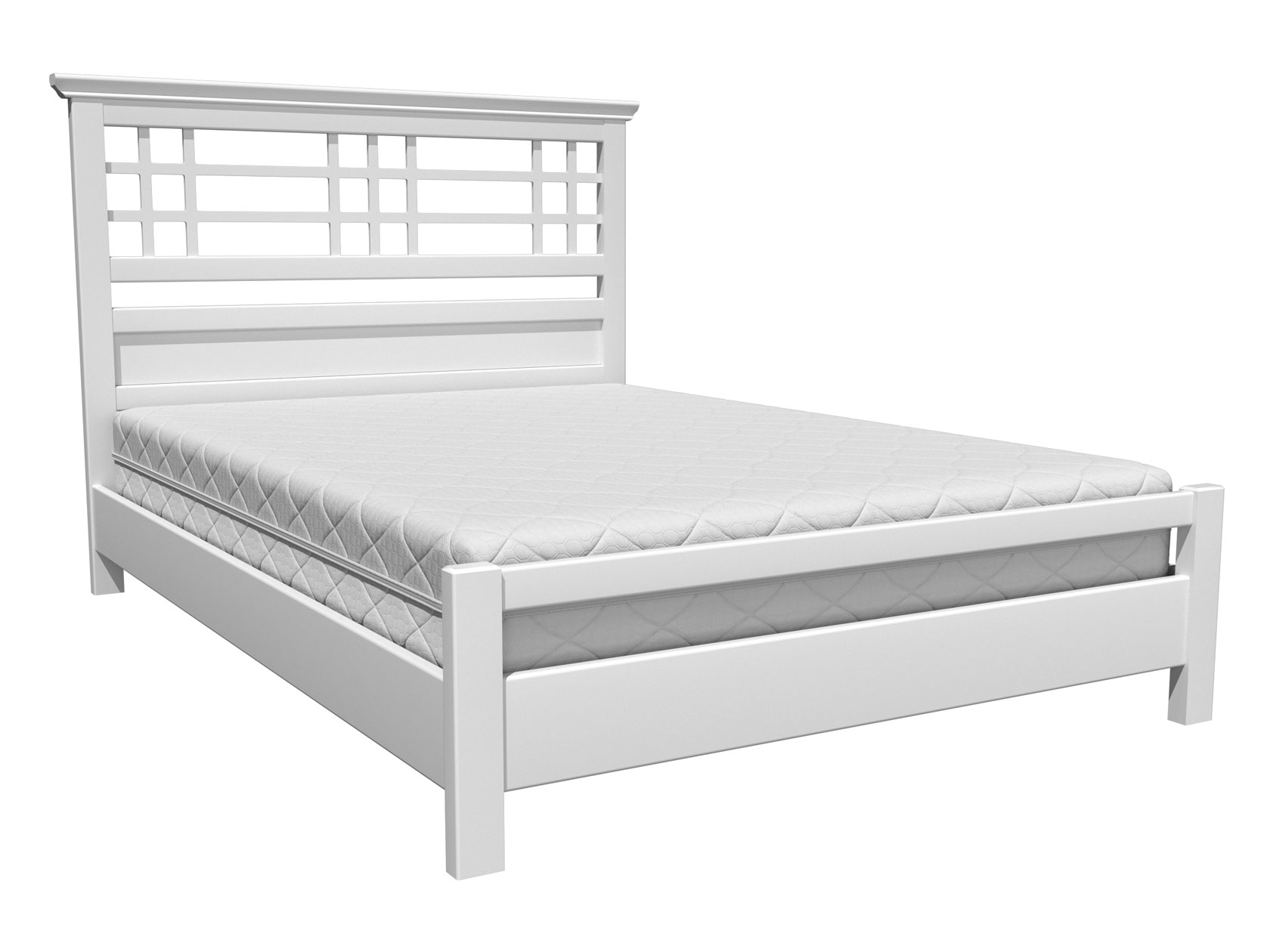 

кровать Первый Мебельный Британи Белый античный, 140х200 см, Британи Белый ,140х200 см