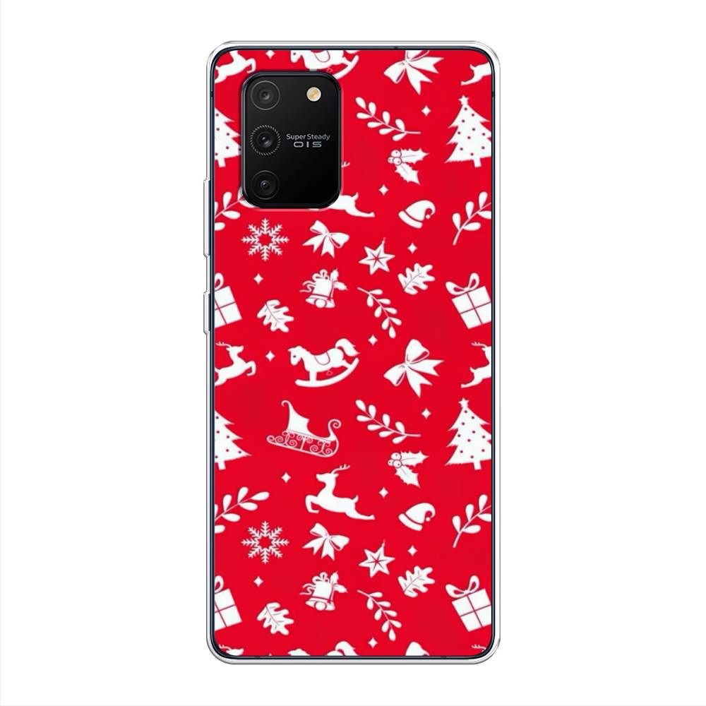 

Чехол MyPads наушники-минимализм для Huawei Mate 40 Pro+ Plus, Красный;белый, 210050-5