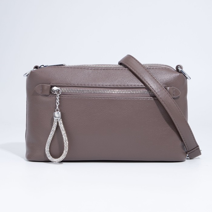 

Сумка кросс-боди женская NoBrand 9306183, серый, Бежевый, 9306183