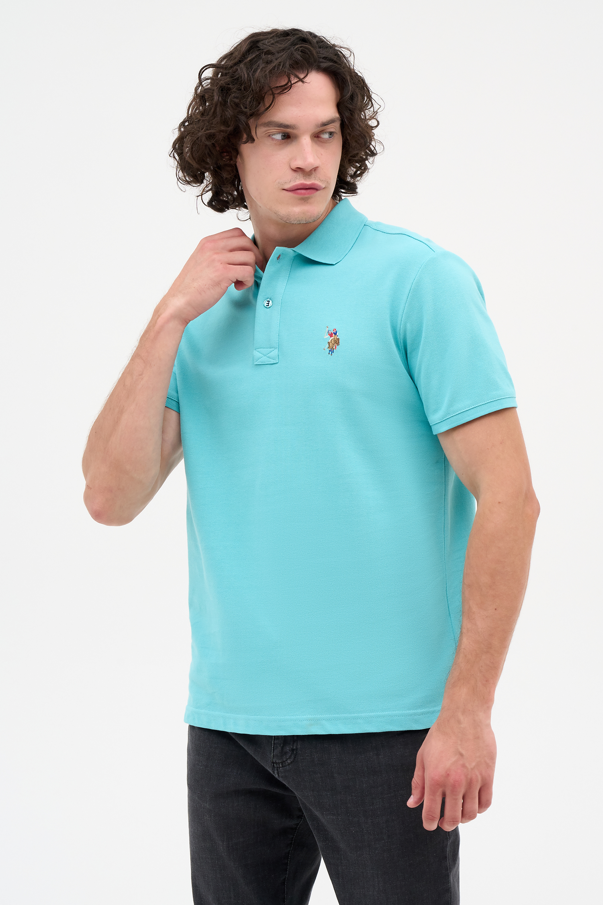 

Футболка мужская U.S. POLO Assn. G081SZ0110TP10IY023 бирюзовая XL, Бирюзовый, G081SZ0110TP10IY023