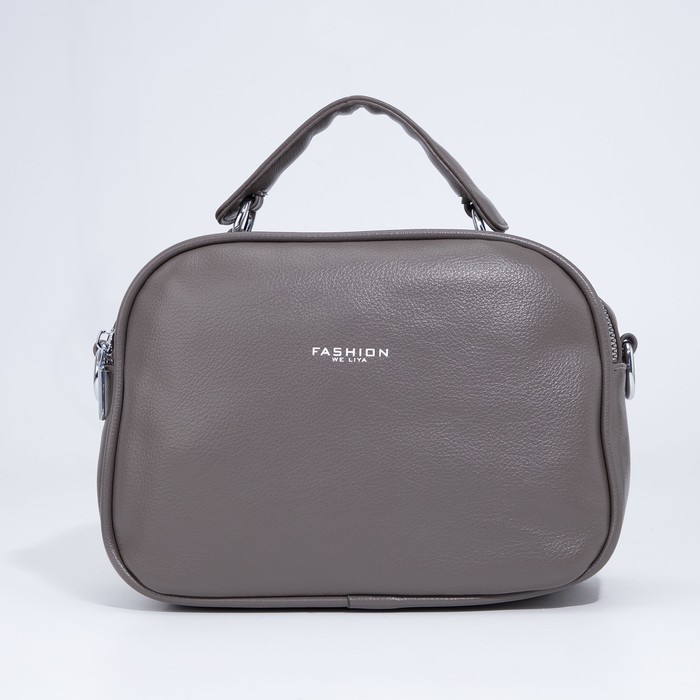 

Клатч женский NoBrand 9306198, серый, 9306198