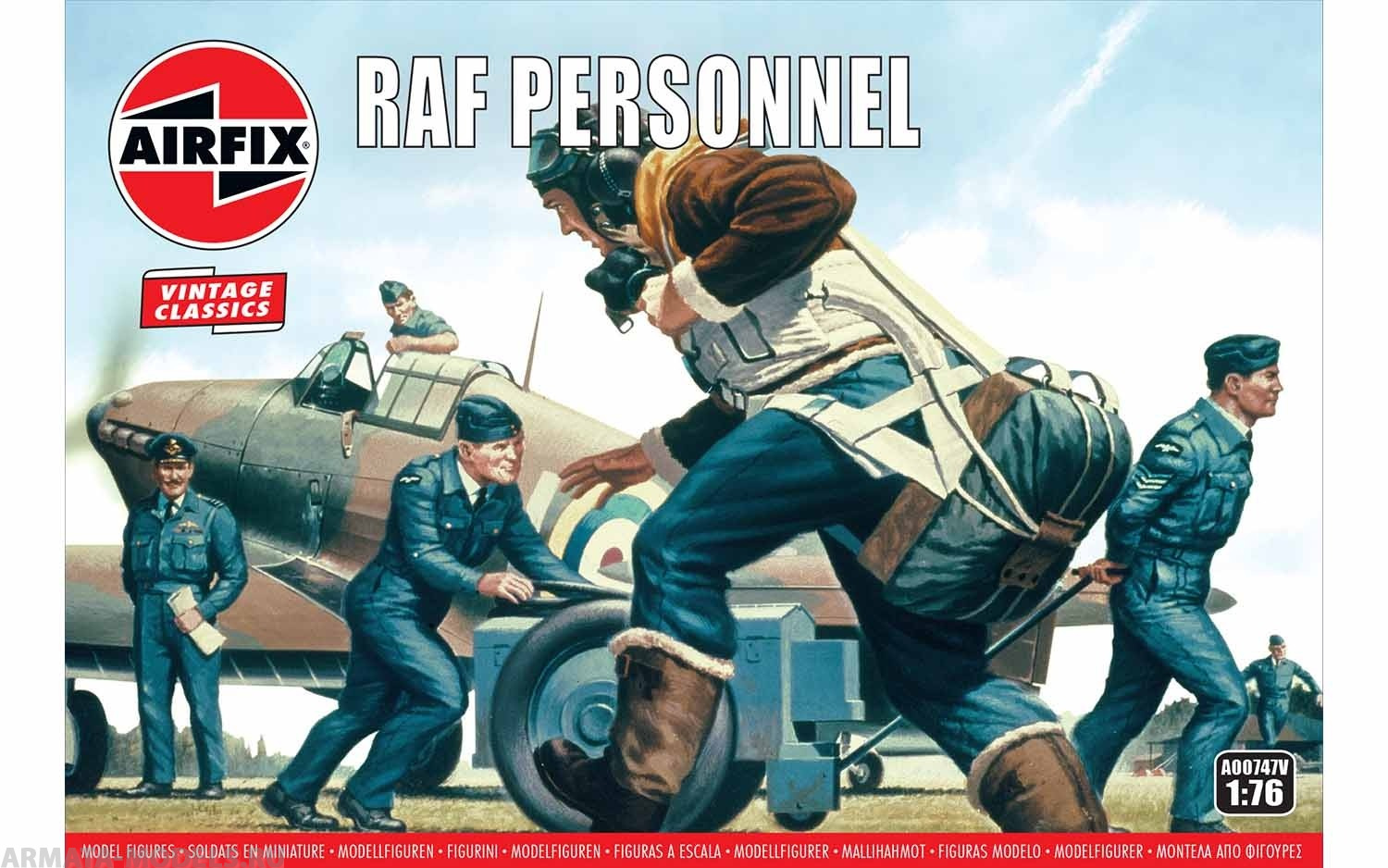 

A00747V Набор солдатиков RAF Personnel