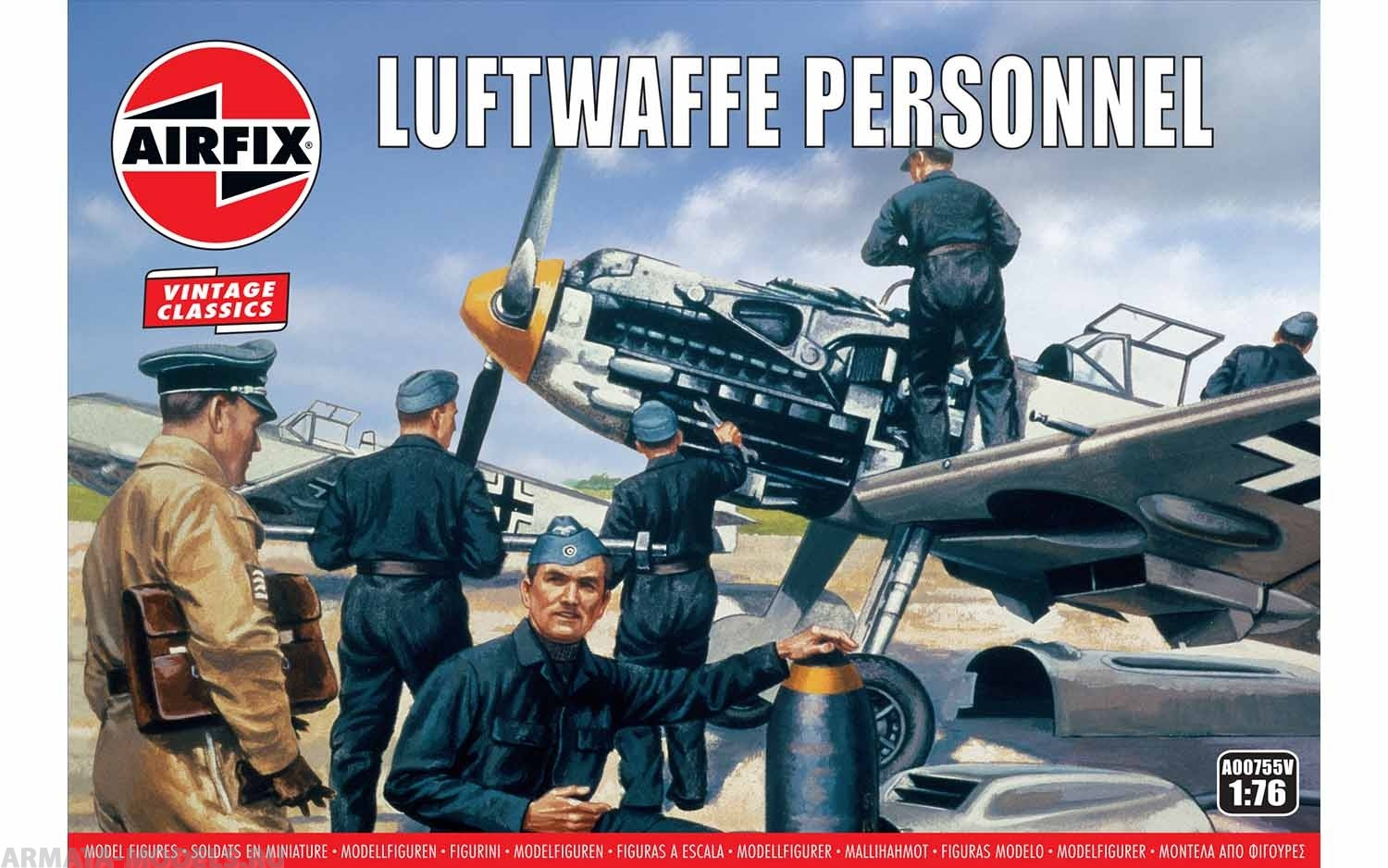 

A00755V Набор солдатиков Luftwaffe Personnel