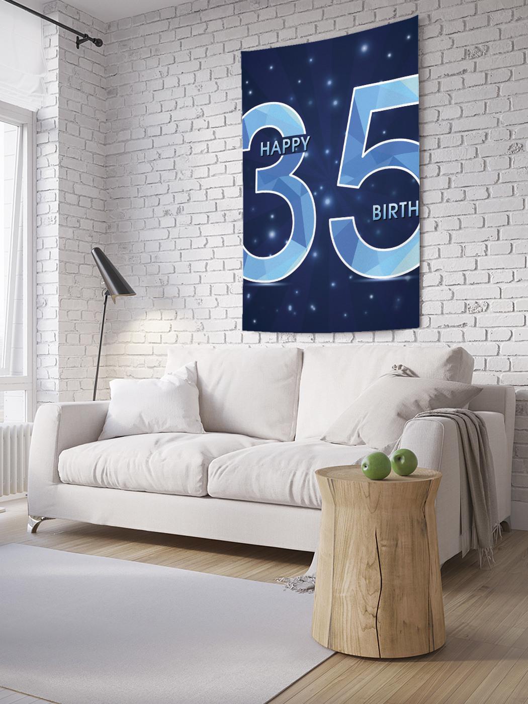 

Вертикальное фотопанно на стену JoyArty Галактическое 35-летие 100x150 см, Галактическое 35-летие