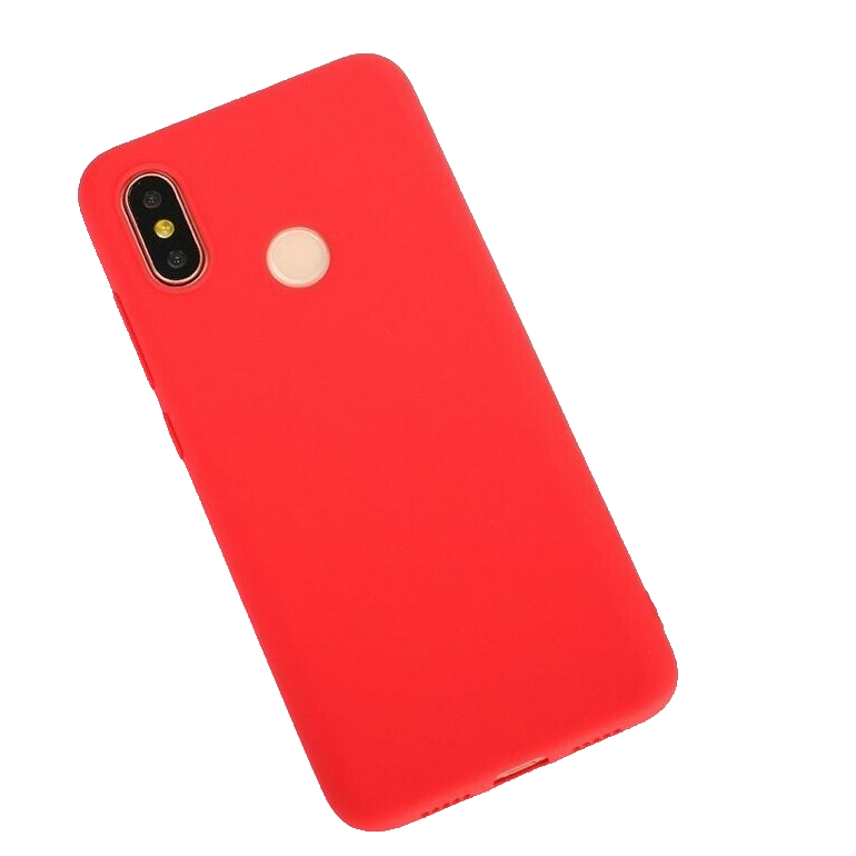 

Чехол матово силиконовый для Xiaomi Note 5/5 Pro Red, Красный