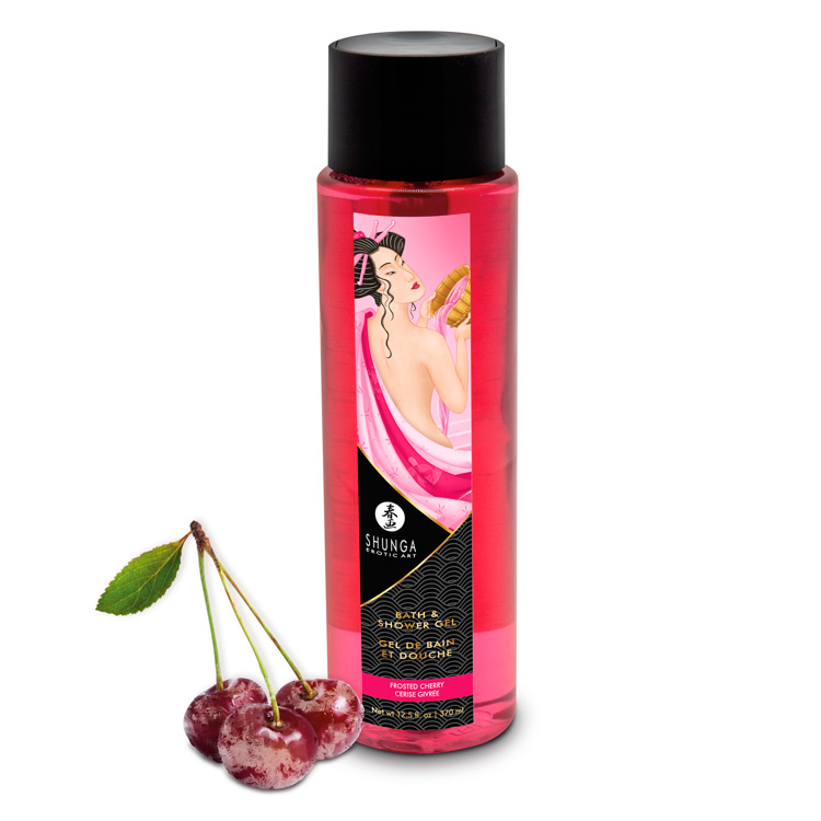 Гель для душа Shunga Frosted Cherry 370 мл