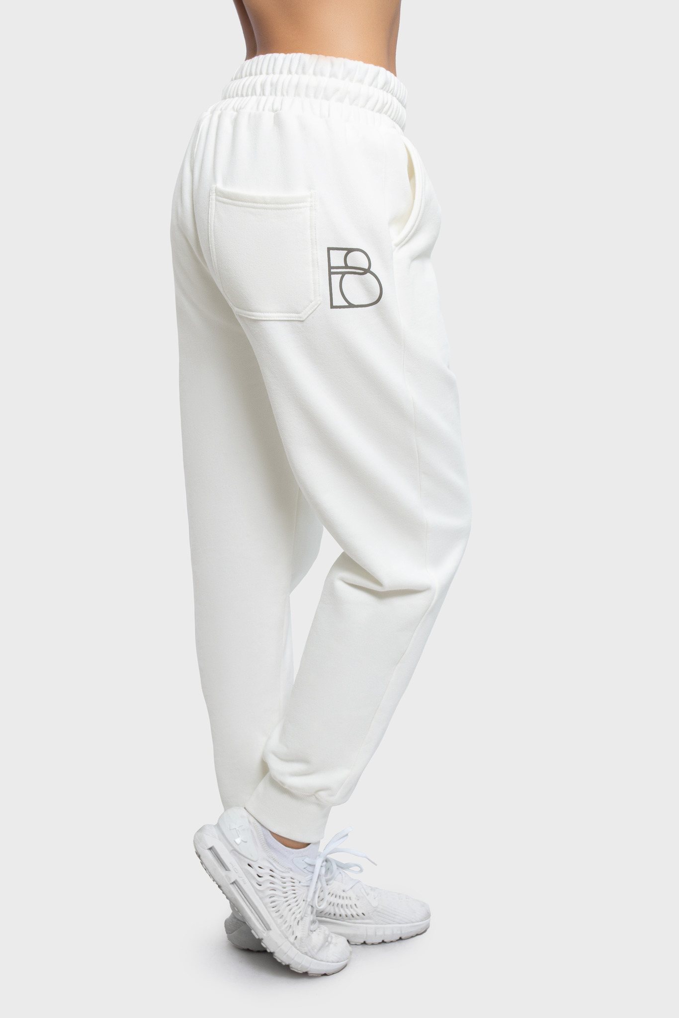 Спортивные брюки женские BATSON QR EVERY UNI W белые XL