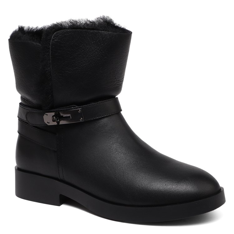 

Полусапоги женские Tendance YS-5506-7 черные 39 EU, Черный, YS-5506-7