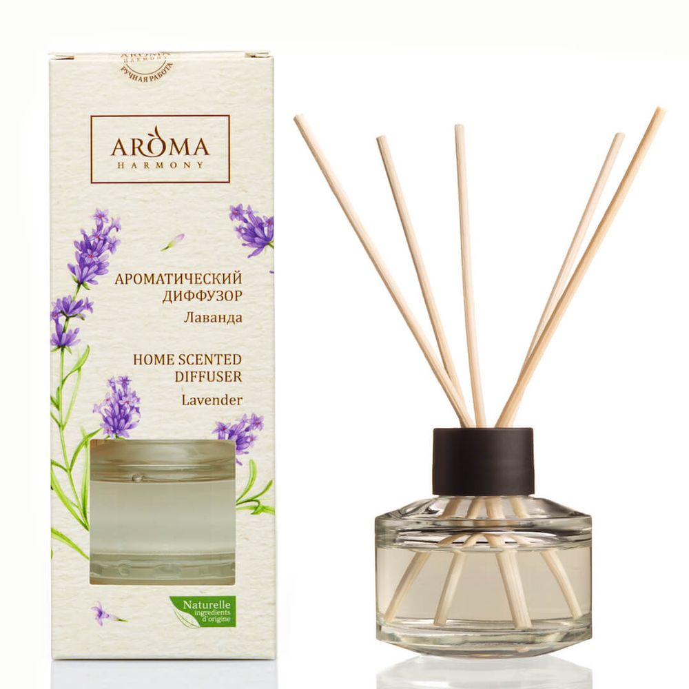 

Диффузор ароматический AROMA HARMONY Лаванда 50 мл AH10303