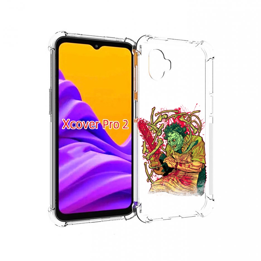 

Чехол MyPads яркий мясник для Samsung Galaxy Xcover Pro 2, Прозрачный, Tocco