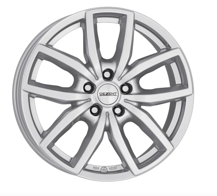 Автодиски Dezent Te R17x7.5 5X114.3 Et47 Cb67.1 Silver (Tte7) Dezent 2700601