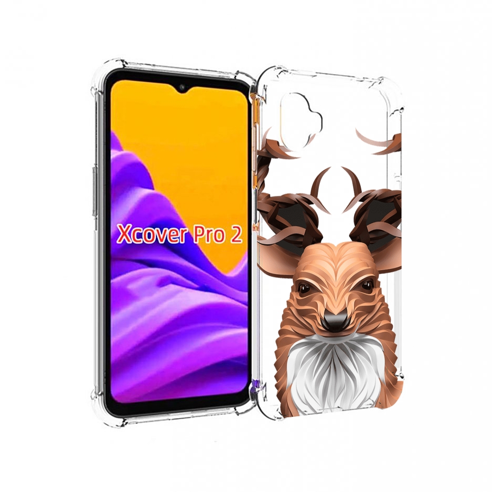 

Чехол MyPads 3D-олень для Samsung Galaxy Xcover Pro 2, Прозрачный, Tocco