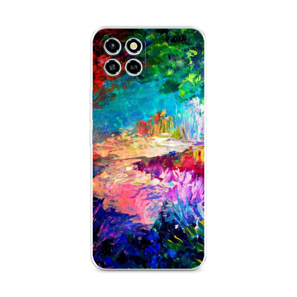 

Чехол для Infinix Smart 6 HD "Лес-гуашь", Синий;розовый;зеленый, 3101650-4