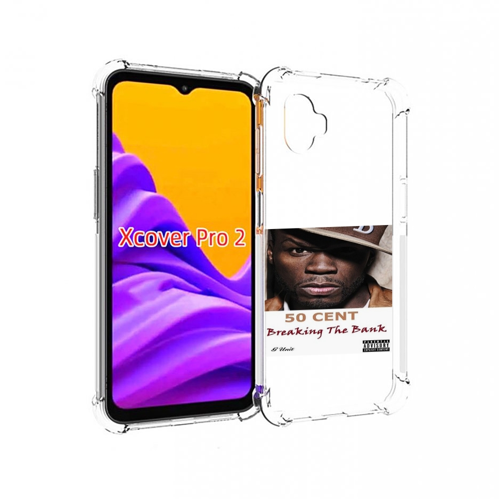 Чехол MyPads 50 Cent - Breaking The Bank для Samsung Galaxy Xcover Pro 2