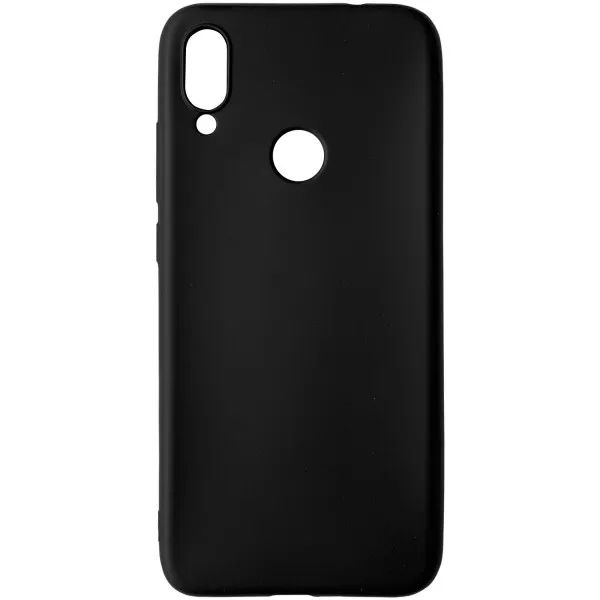 

Чехол матово силиконовый для Xiaomi Redmi Note 7/7 Pro Black, Черный