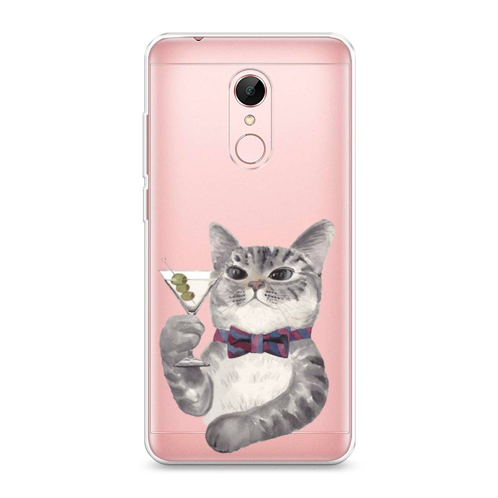 

Силиконовый чехол "Кот джентльмен" на Xiaomi Redmi 5, Кот джентльмен