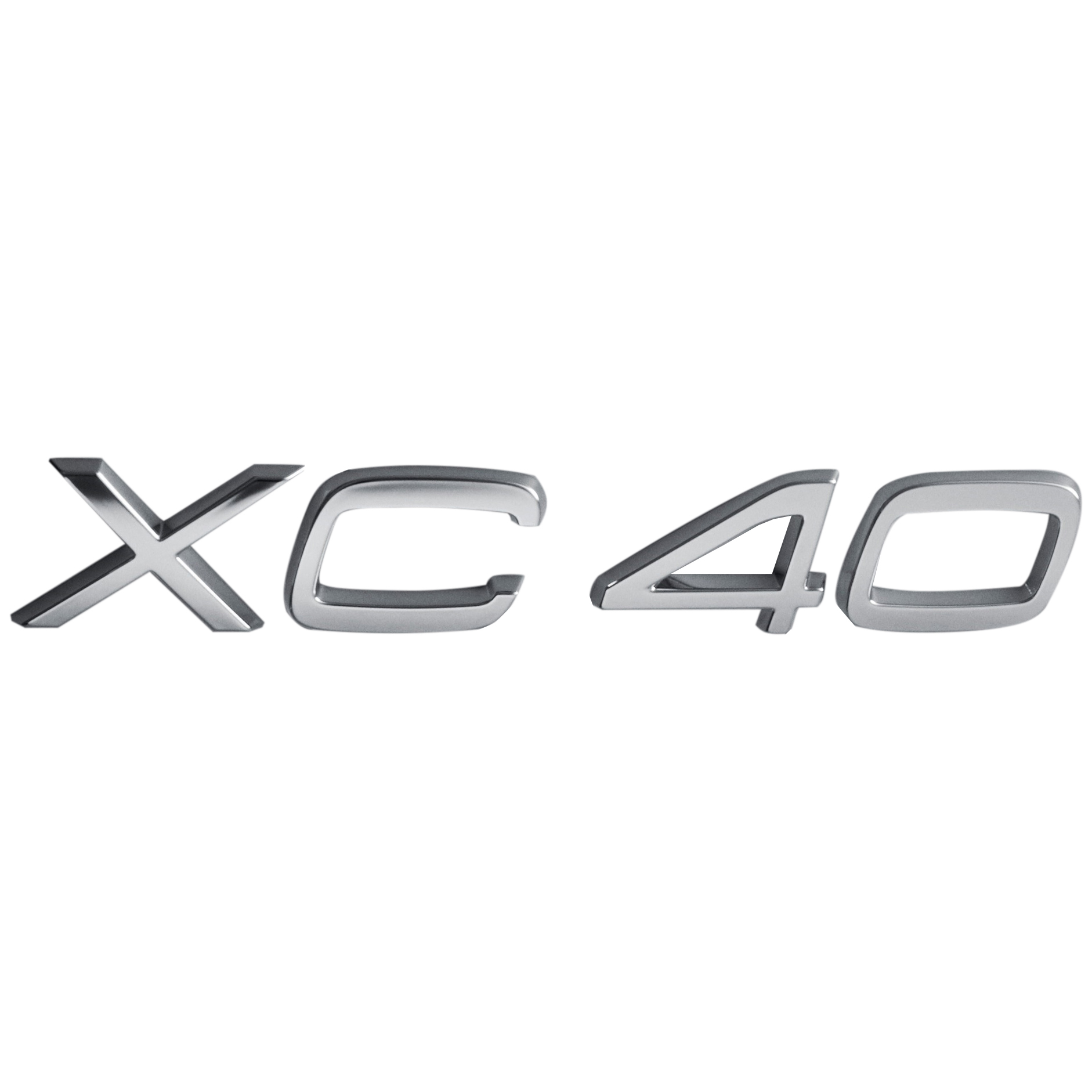 

Эмблема XC40 Volvo арт. 31457467, Серебристый