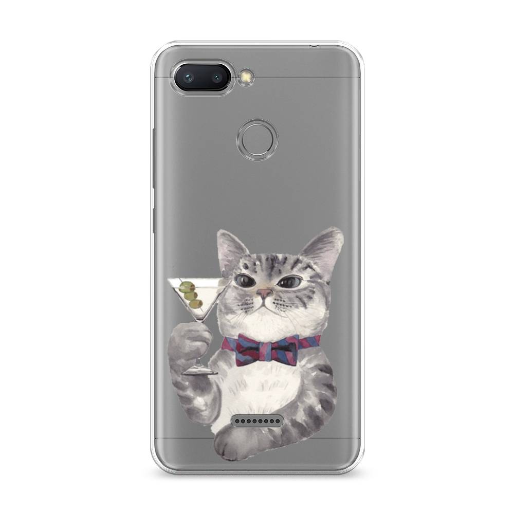 

Силиконовый чехол "Кот джентльмен" на Xiaomi Redmi 6, Кот джентльмен