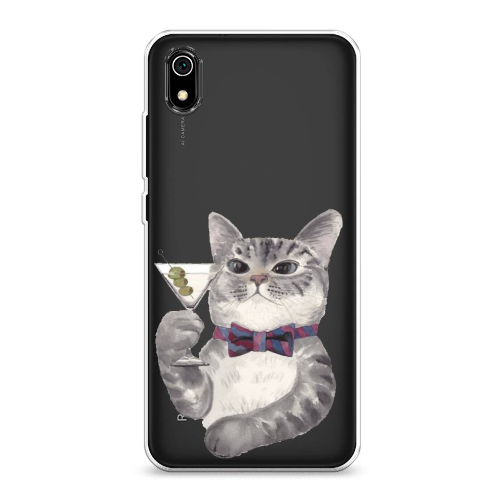 

Силиконовый чехол "Кот джентльмен" на Xiaomi Redmi 7A, Кот джентльмен