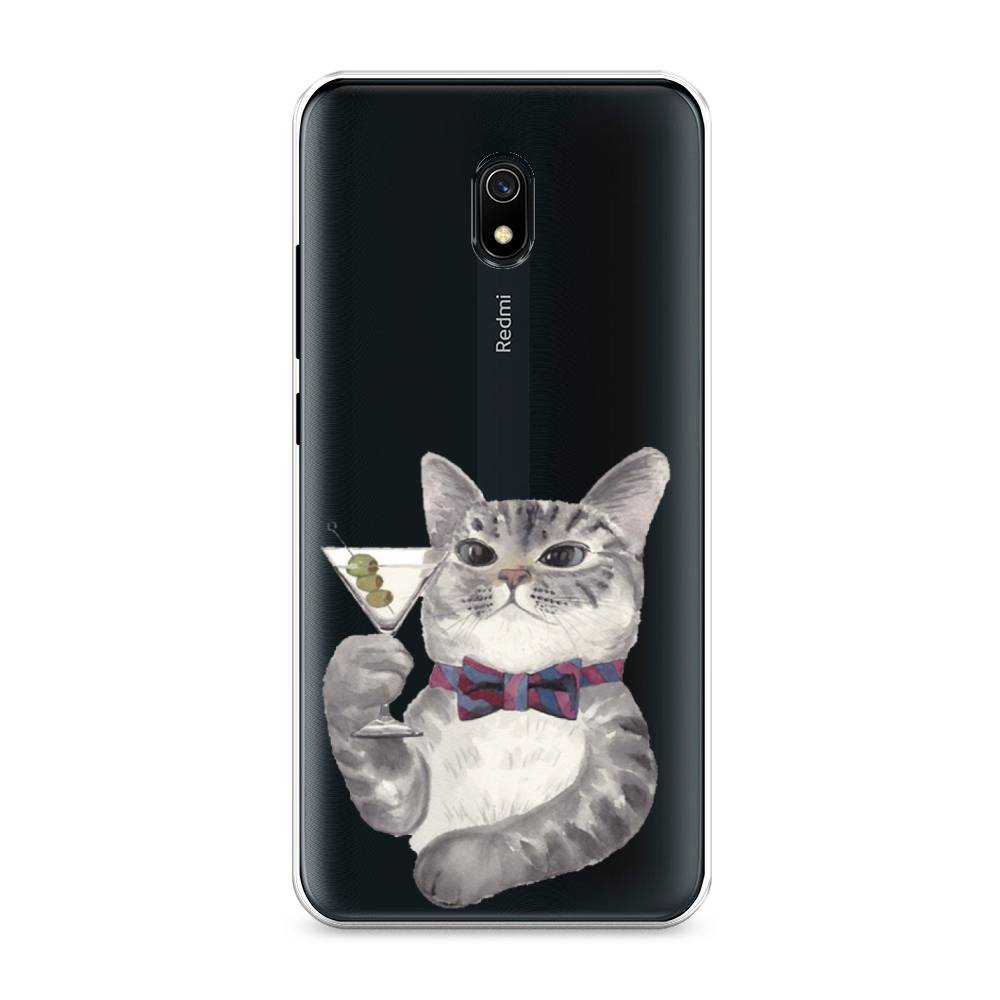 

Силиконовый чехол "Кот джентльмен" на Xiaomi Redmi 8A, Кот джентльмен