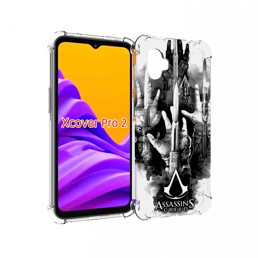 

Чехол MyPads Assassin's Creed скрытый клинок для Samsung Galaxy Xcover Pro 2, Прозрачный, Tocco