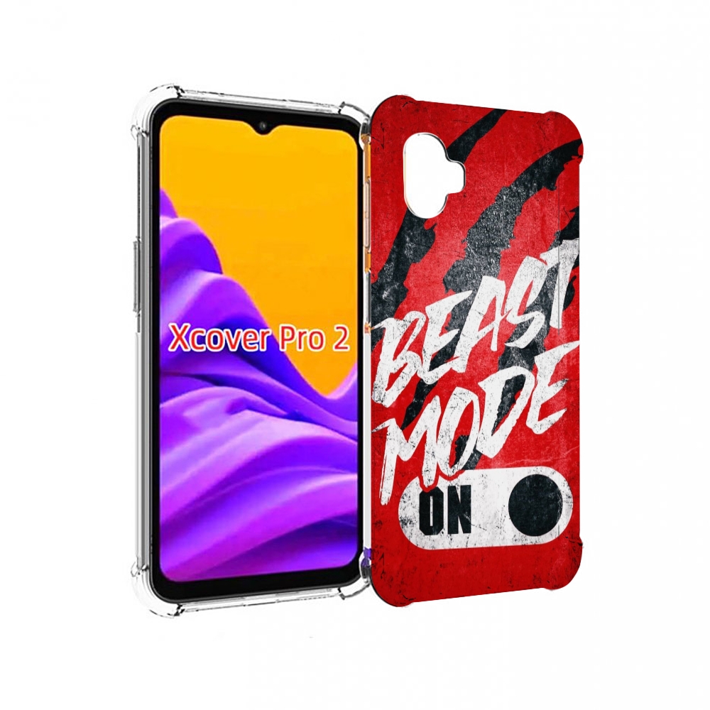 

Чехол MyPads BEAST inside You для Samsung Galaxy Xcover Pro 2, Прозрачный, Tocco