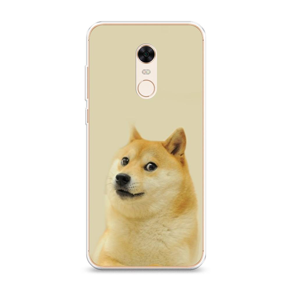 

Чехол Awog на Xiaomi Redmi 5 Plus "Собака подозревака", Разноцветный, 33150-9