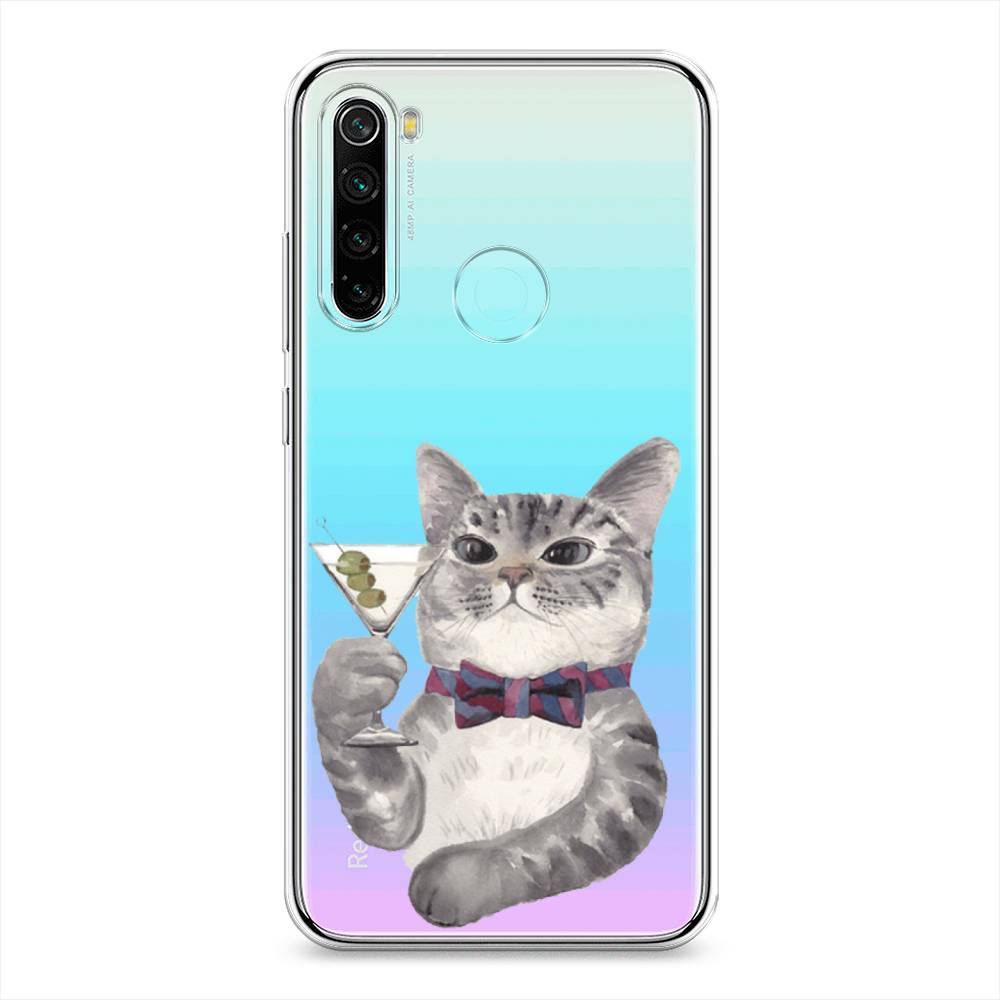 

Силиконовый чехол "Кот джентльмен" на Xiaomi Redmi Note 8, Кот джентльмен