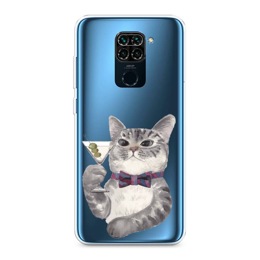 

Силиконовый чехол "Кот джентльмен" на Xiaomi Redmi Note 9, Кот джентльмен