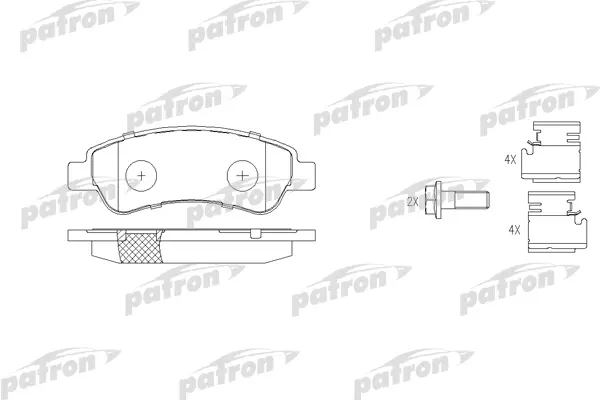 

Тормозные колодки PATRON дисковые PBP1923