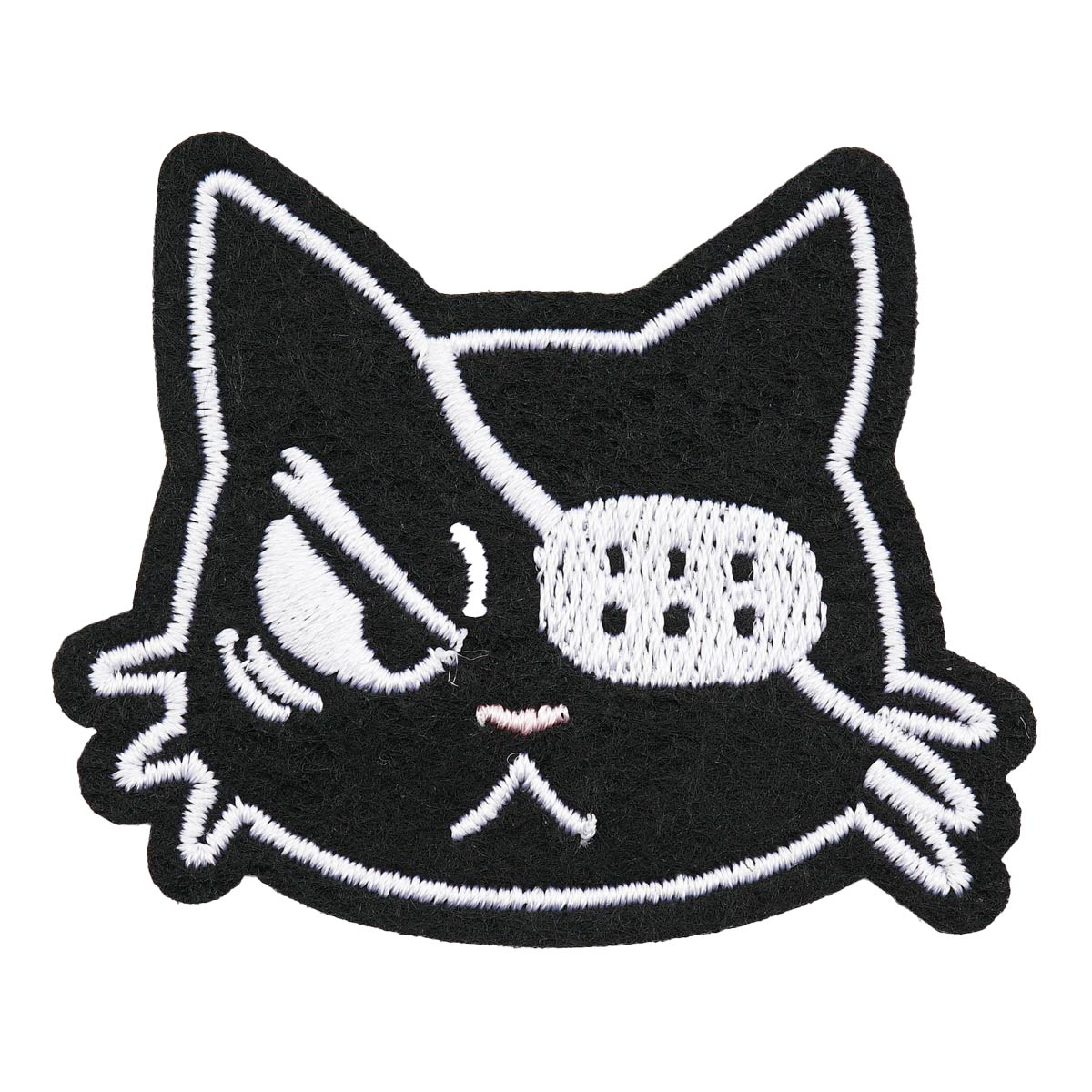 

Термоаппликация Айрис LA535 Кот-пират black 60*50 мм, 2 шт, Черный