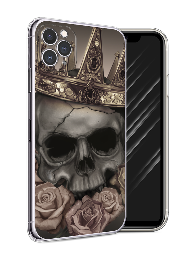 

Чехол Awog на Apple iPhone 11 Pro Max / Айфон 11 Pro Max "Череп 22", Разноцветный, 12250-9