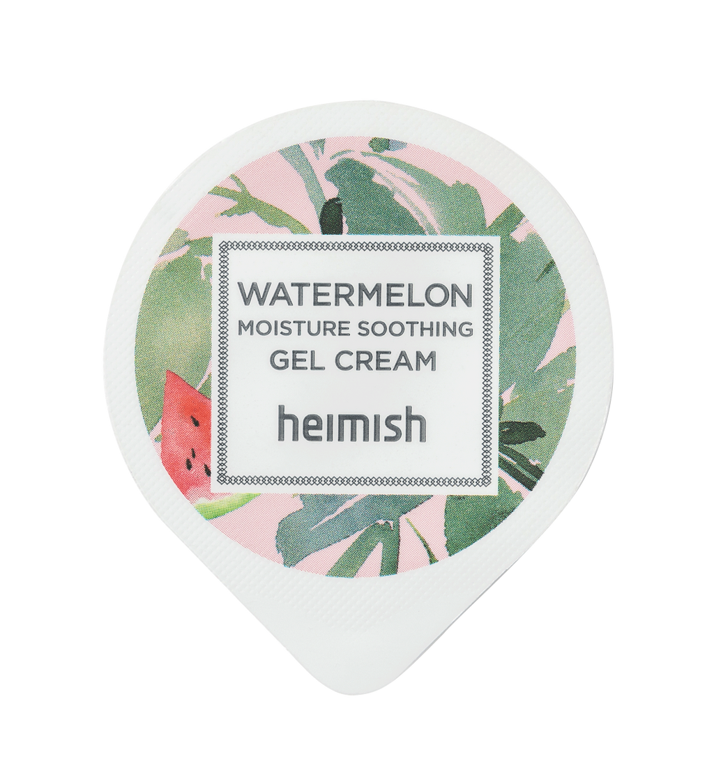 фото Суперлегкий увлажняющий крем-гель heimish watermelon moisture soothing gel cream 5 мл