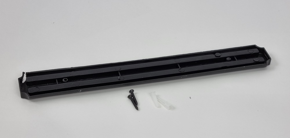 фото Держатель для ножей магнитный, 38 см, черный urm