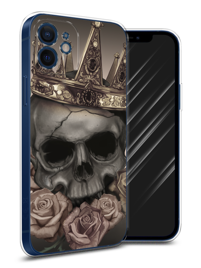 

Чехол Awog на Apple iPhone 12 mini / Айфон 12 mini "Череп 22", Разноцветный, 12650-9
