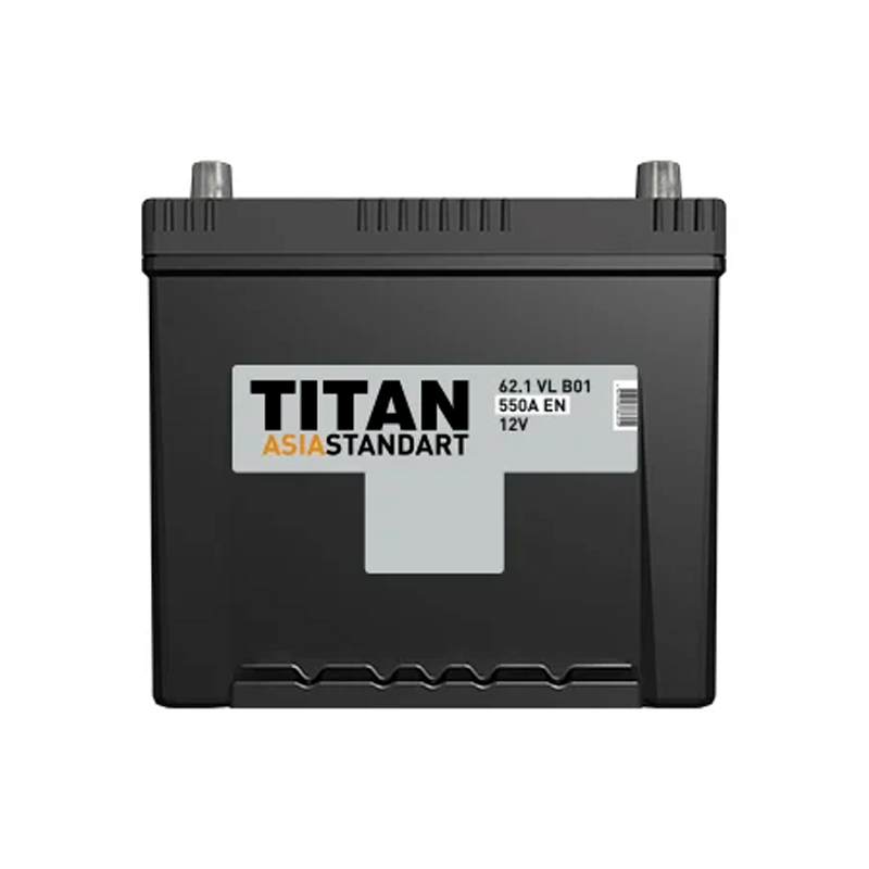 

Легковой аккумулятор Titan Asia Standart 6СТ-62.1 VL (D23FR)
