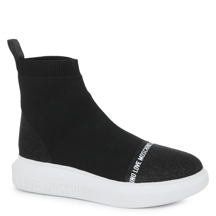 

Кроссовки женские Love Moschino JA15074G черные 35 EU, JA15074G