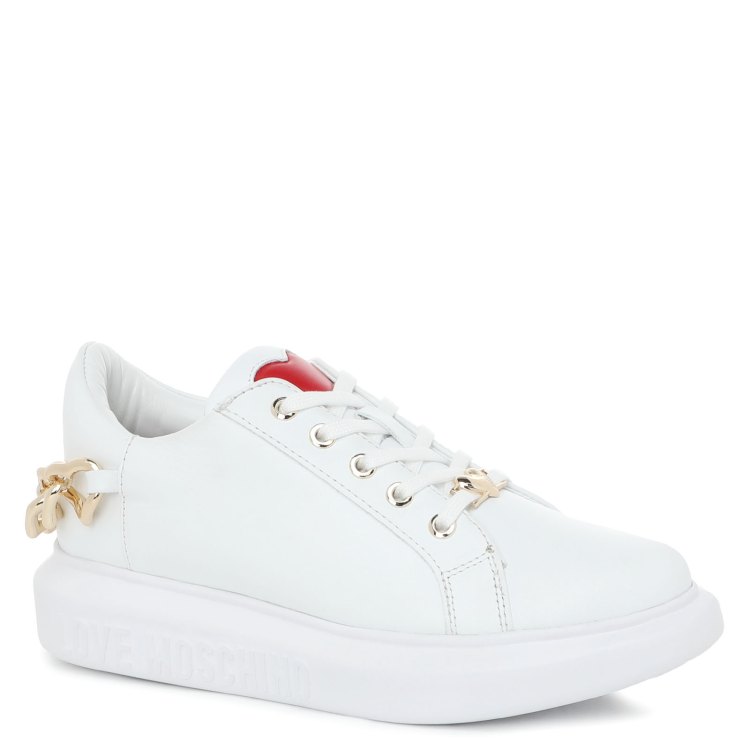 

Кроссовки женские Love Moschino JA15144G белые 40 EU, JA15144G