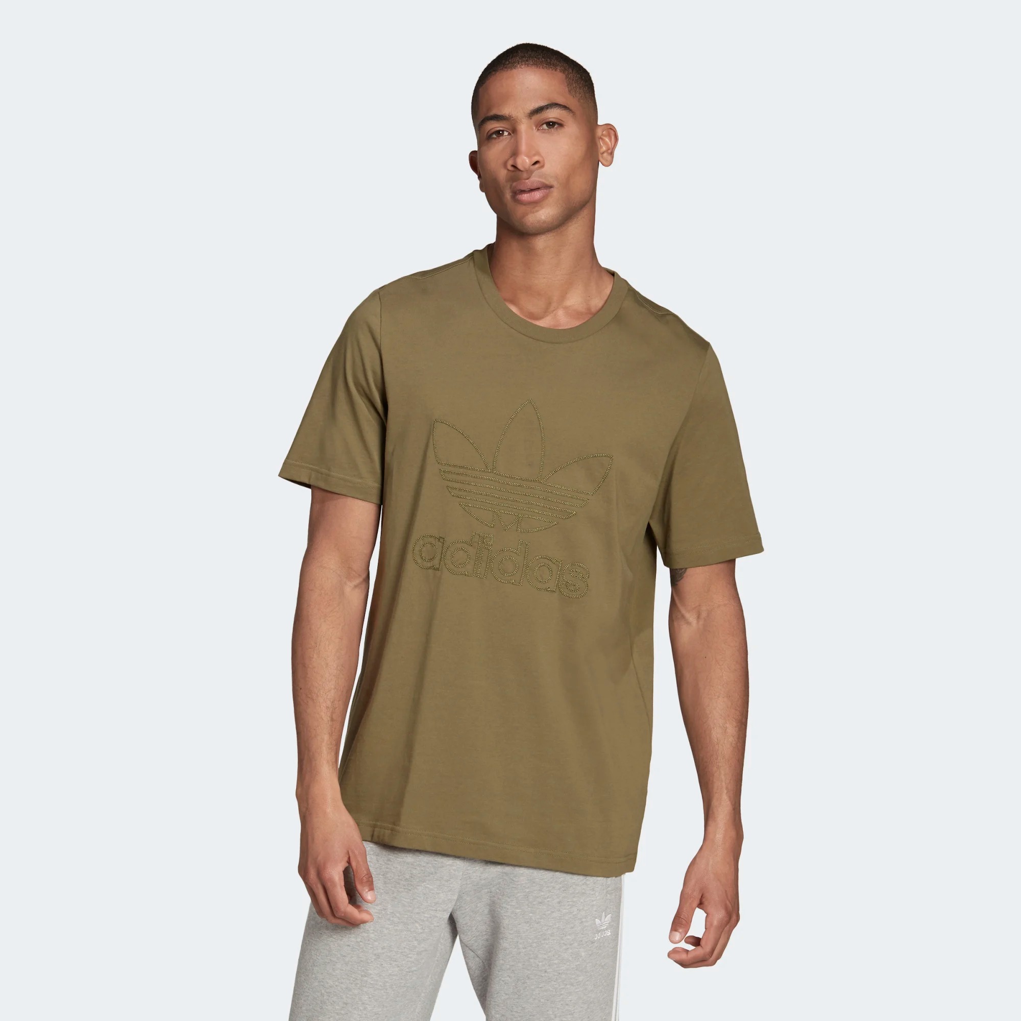 

Футболка мужская Adidas H13495 зеленая 2XL, H13495