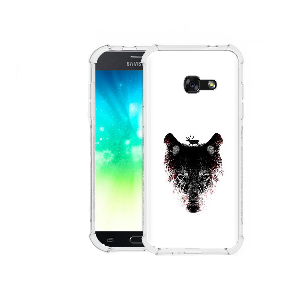 

Чехол MyPads Tocco для Samsung Galaxy A3 (2016) волк в траве, Прозрачный, Tocco