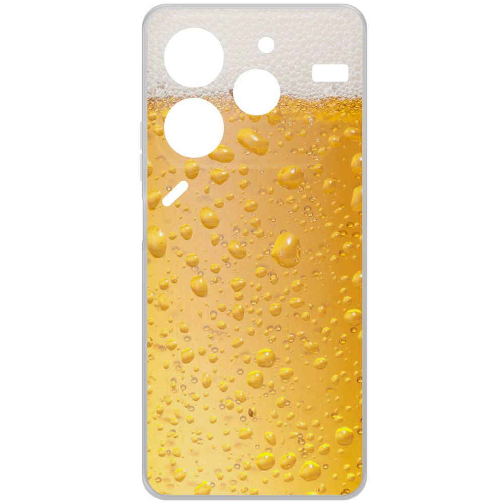 

Чехол-накладка Krutoff Clear Case Пенное для Tecno Pova 6 Neo, Прозрачный