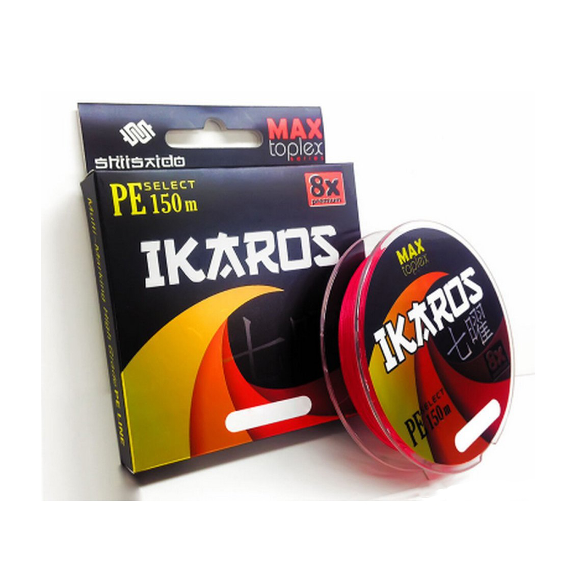 

Шнур плетеный Shii Saido Ikaros 8X, 150 м, 0,104 мм, до 4,53 кг, light pink SBLI150-8X-10, Ikaros 8X