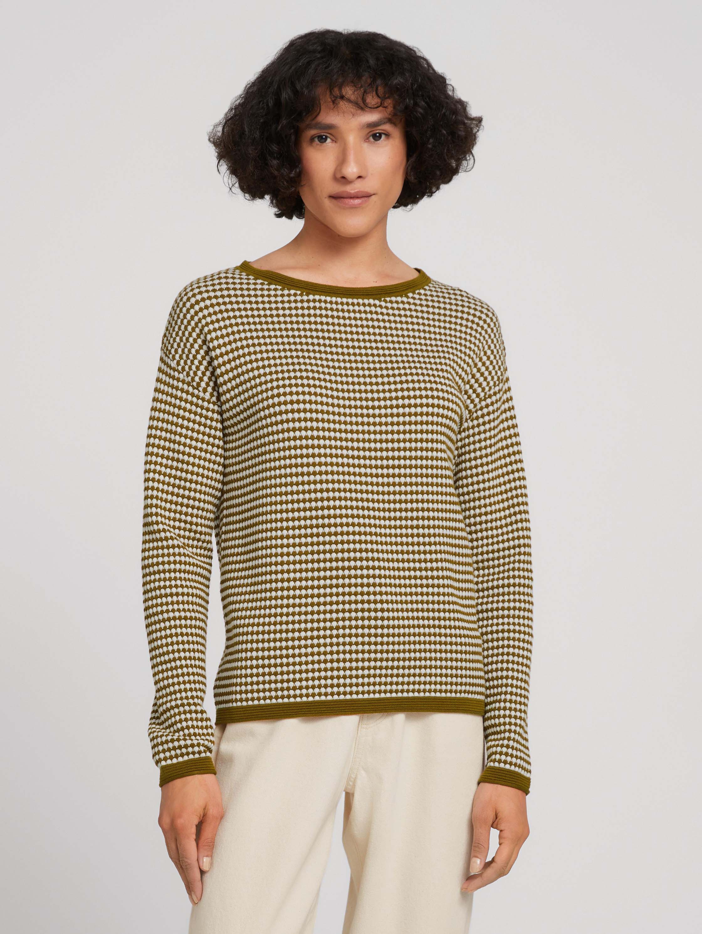 

Джемпер женский TOM TAILOR 1028997 хаки M, 1028997