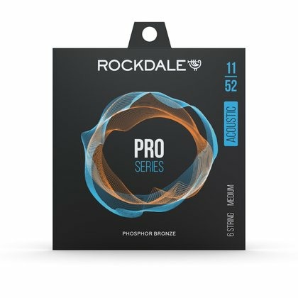 Струны для акустической гитары Rockdale PRO 11-52 Phosphor Bronze Medium 654₽