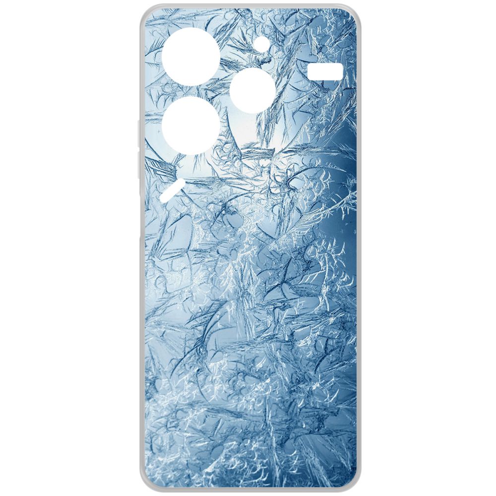 

Чехол-накладка Krutoff Clear Case Лед для Tecno Pova 6 Neo, Прозрачный